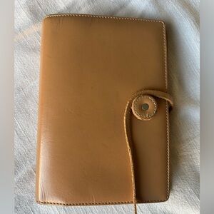 Kate Spade 6 Hole Leather Planner Agenda Organizer Vintage RARE